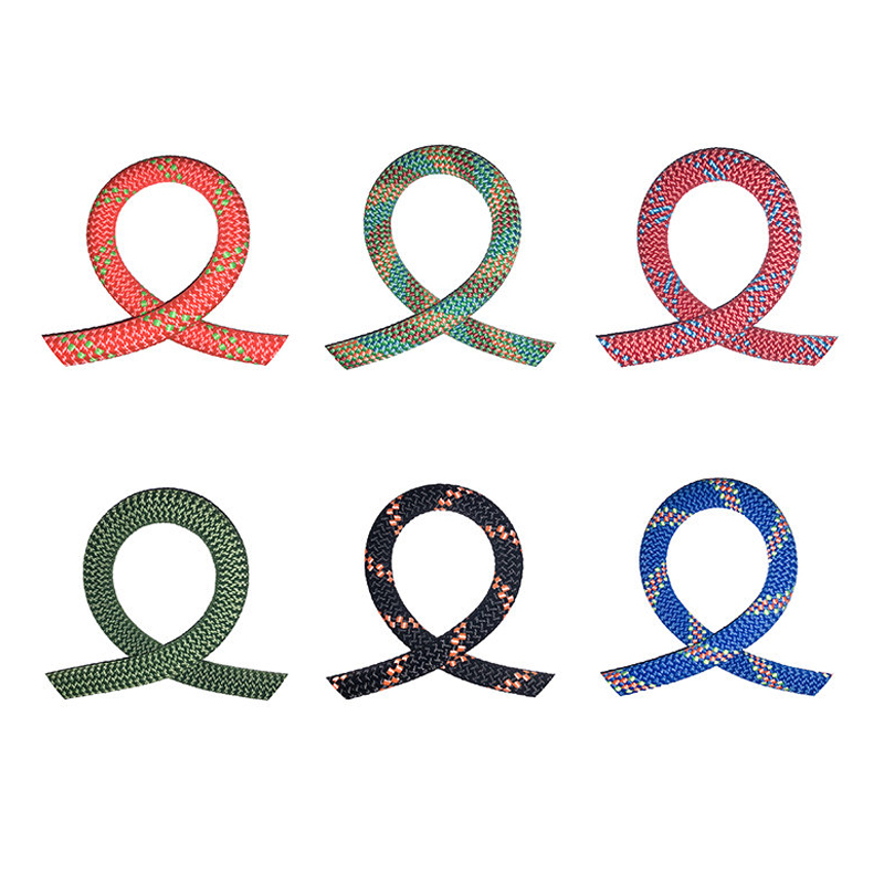 10 mm 2200 kg nylonflettet tau for rømning, brannoverlevelse, sikkerhetskopiering, klatring, fotturer, redning